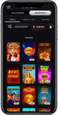 Slots (Tragamonedas) en Casinova