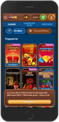 Jackpots Progresivos en Winbay