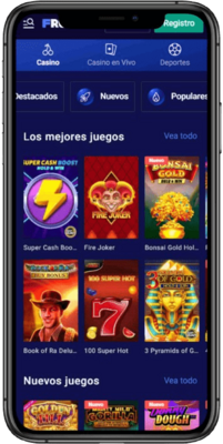 Slots (Tragamonedas) en Frumzi