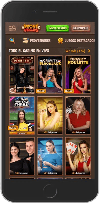 Casino en Vivo en StoneVegas