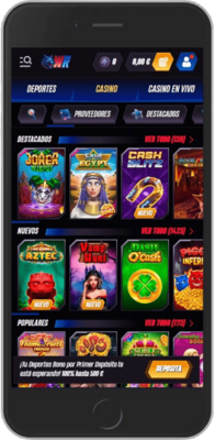 Slots (Tragamonedas) en Winrolla