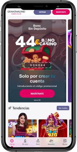 Gran Madrid — 44 Tiradas Gratis