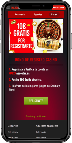 MARCA Apuestas – 10 € de bono
