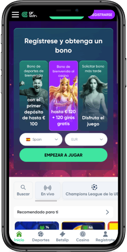 Granawin casino página principal