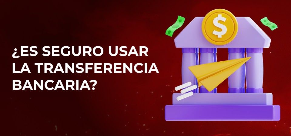 Gráfico para el bloque ¿Es seguro utilizar la transferencia bancaria?