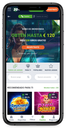 captura de pantalla de la página del casino