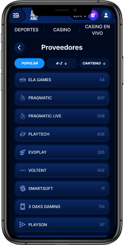 Proveedores de casinode la aplicación Boomerang-Bet 2