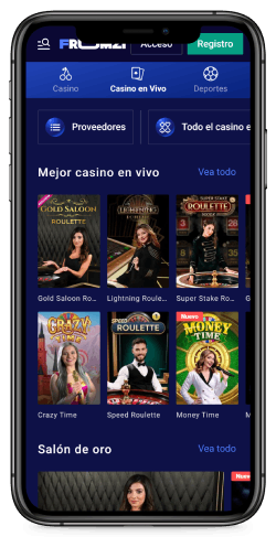 capture d'écran de la page du casino 2