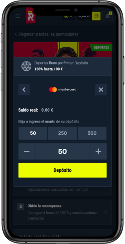 Imagen de paso 2: Depositar dinero