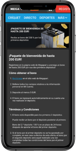 Captura de pantalla adicional de Megapari