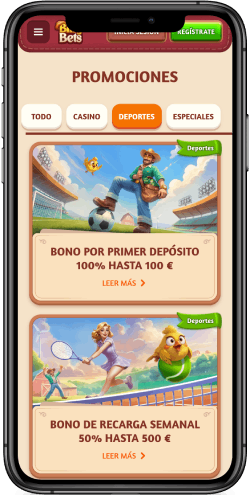 BillyBets promocionales