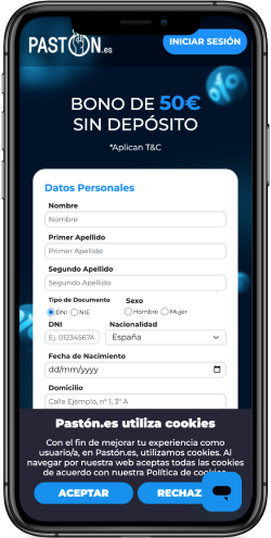 Pastón gratis sin depósito 