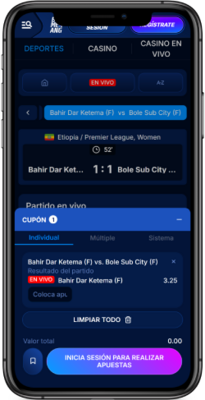 Imagen del cupón de Apuestas