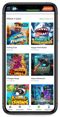 Otros Juegos en 20bet