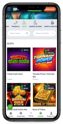 Slots (Tragamonedas) en 20bet