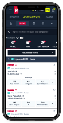 captura de pantalla de la página en vivo
